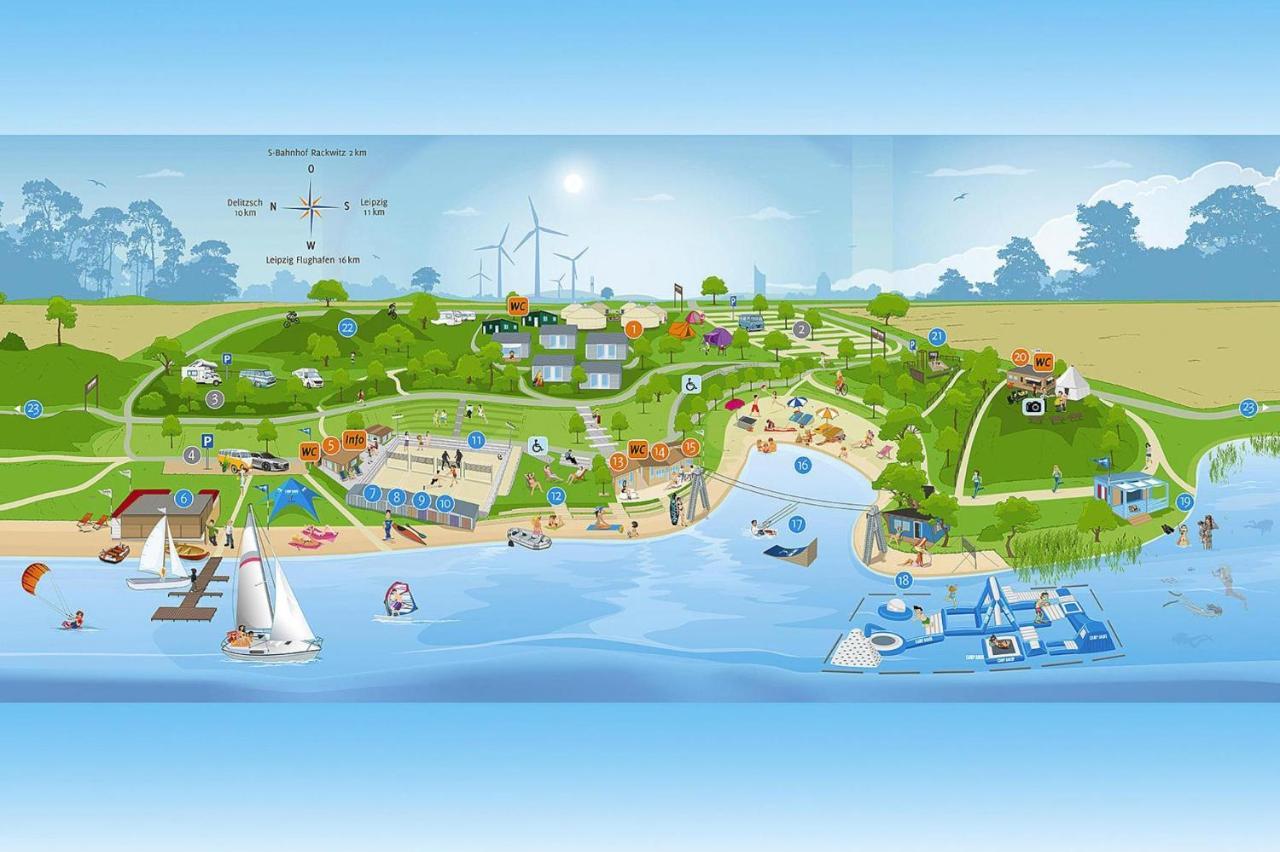 Camp David Sport Resort Rackwitz Luaran gambar